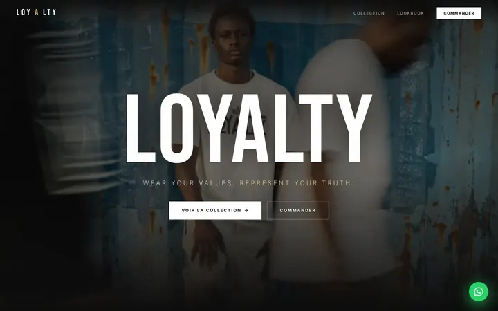Site Loyalty réalisé par MMBTECH